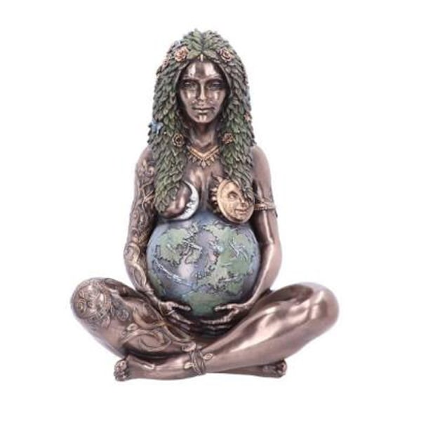 Moder Jord Staty Resin Prydnad Millyear Gaia Hantverk Moder Jord Gaia Gudinna Prydnad