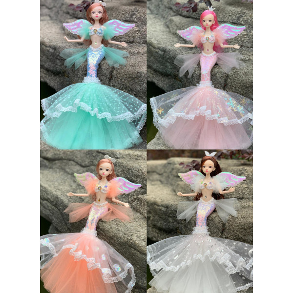 Sæt på fire, Barbie Fashion Doll Ballerina Twinkle Lights, Child