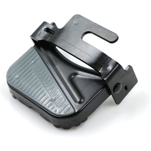 Sorte 1 par 9,1x9,4 cm cykelpedal plastik skridsikre pedaler - Au