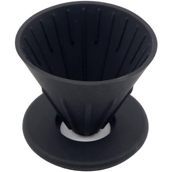 Silikon Kaffe Filterholder - Stativ for å Lage Kaffe Uten