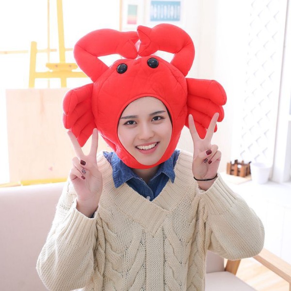 Holiday lue Ishihara Rimei samme krabbe hodeplagg lue foto rekvisita