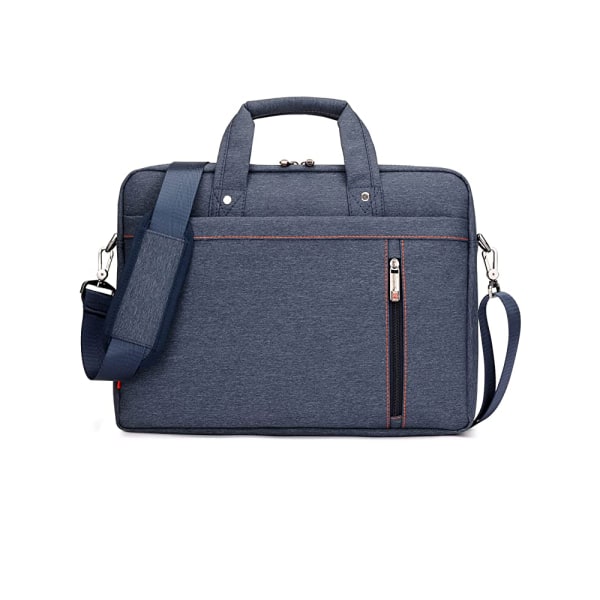 Blå - skuldertaske 133 tommer bærbar taske til kvinder Laptop-håndtaske B