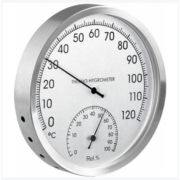 1 x termo-hygrometer for badstuerommet Termo-hygrometer for badstue