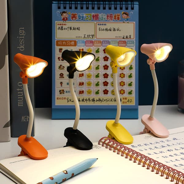 2 kreative mini natlamper Søde små LED bordlamper Vogn