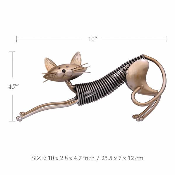 Gulvfjeder Kat Spring station kat spring sidder kreativ kat