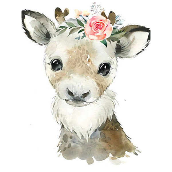 30x40cm 5D DIY Diamantmålning Full,Animaux de Dessins Animés#A,