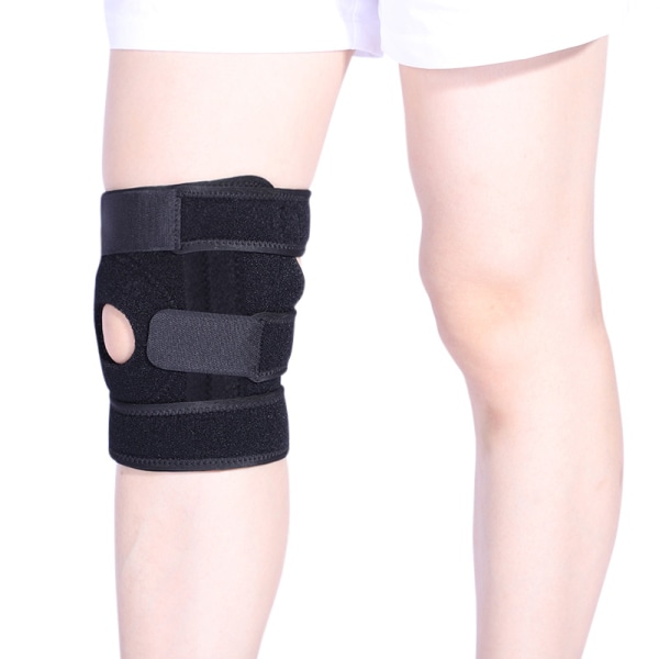 Knee Support with Open-Patella Design for Joint Pain, Sports, In