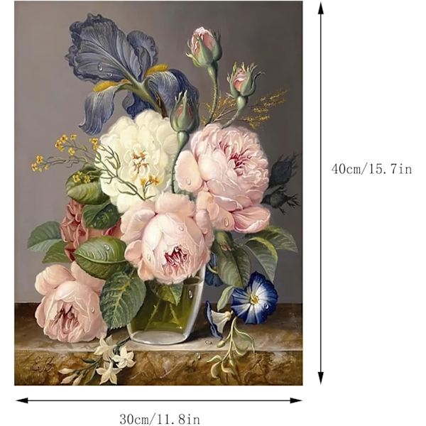 30 × 40cm DIY style1 timanttimaalaus, 5d timanttimaalaussarjat F