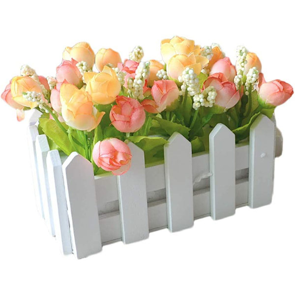 Konstgjorda Blommor i Kruka, Konstgjorda Blommor Konstgjord Växt Y