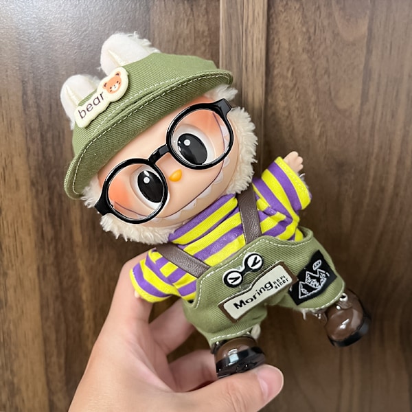 labubu dockkläder, 17cm blind box docka ersättningsset（L-14）