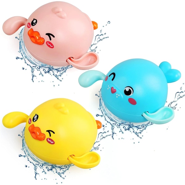 Baby Bath Toy, Wind Up Bath Toys for Baby Kid 1 2 3 Years Old, 3