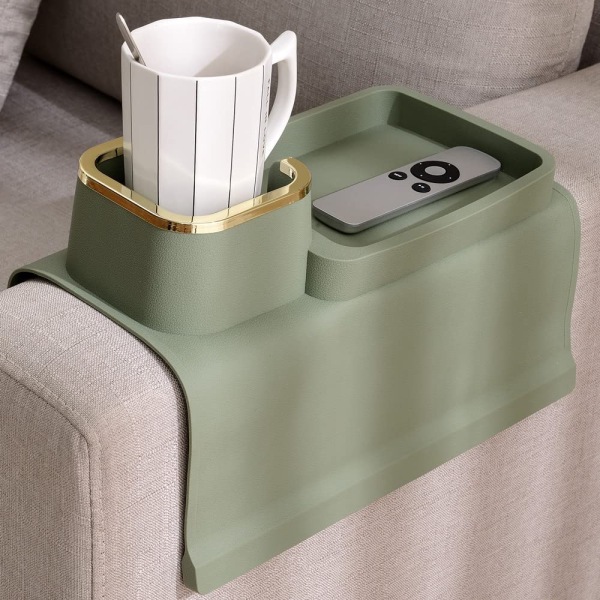 Sofa koppholderbrett, silikon anti-spill og anti-skli Recl