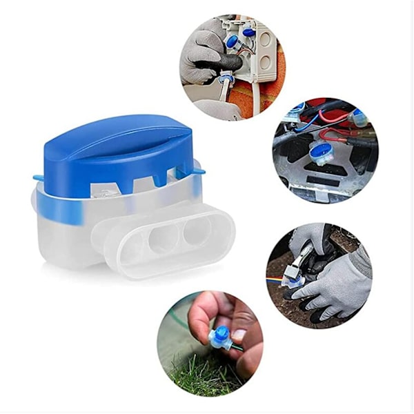 Sett med 20 harpiksfylte kabelkontakter for Automower Robot Lawn
