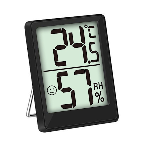 Mini Inomhus Termometer, 1 Stycken Hög Precision Inomhus Hygrometer