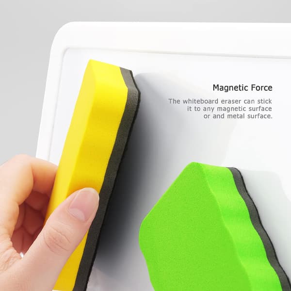 Whiteboard sudd svamp magnetisk rengöringssudd - 5 st