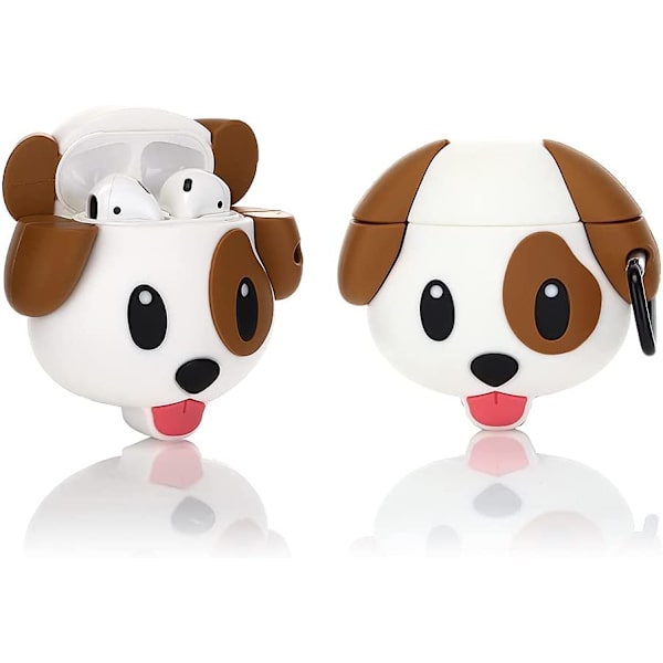 Cartoon Silikonetui Kompatibel med AirPods 2 og 1 - Blød