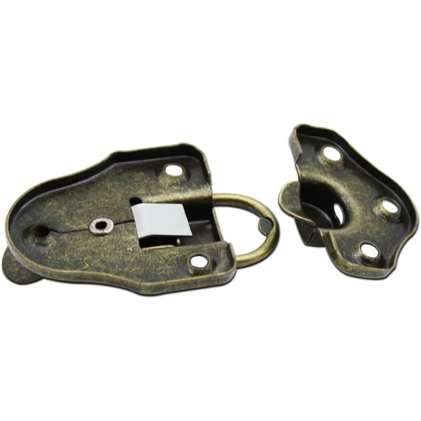 Set med 8 - Bronse Toggle Clasp Latches Vintage Retro Latch Toggle