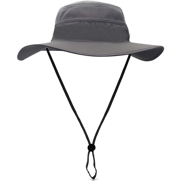 Unisex sammenklappelig solhat UPF 52+ Anti UV Ferie Bjergbestigning