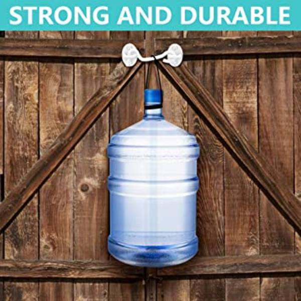 (Vit) Ladugårds dörrlås, 2-pack 4'' Ladugårds dörrlås, Heavy Duty So