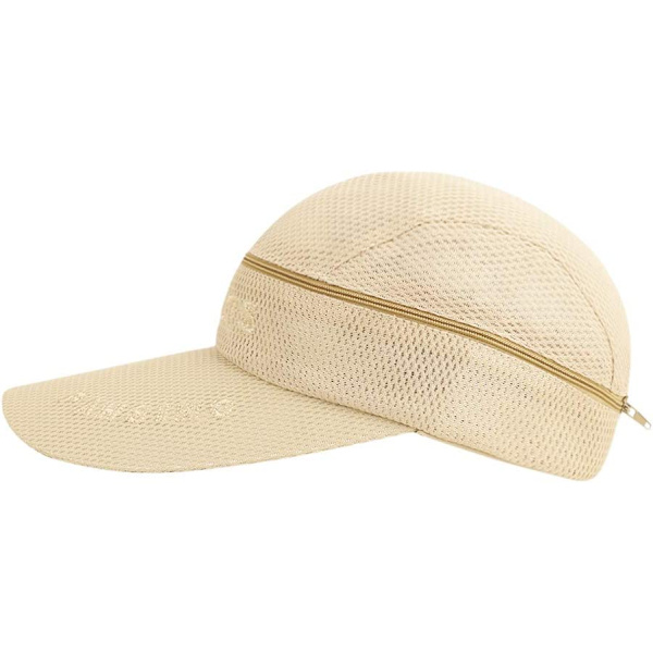 Aftagelig Baseball Cap, Åndbar Mesh Solhat, Tom Hat