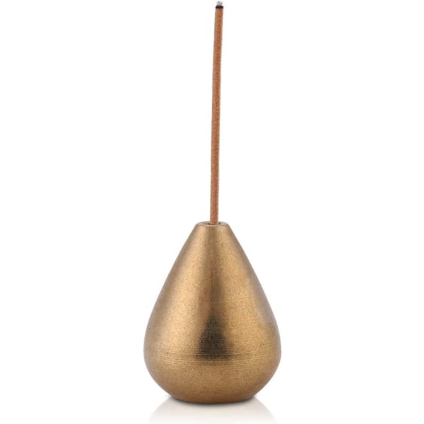 Mini Incense Holder, Water Drop Shape Brass Incense Stick Holder