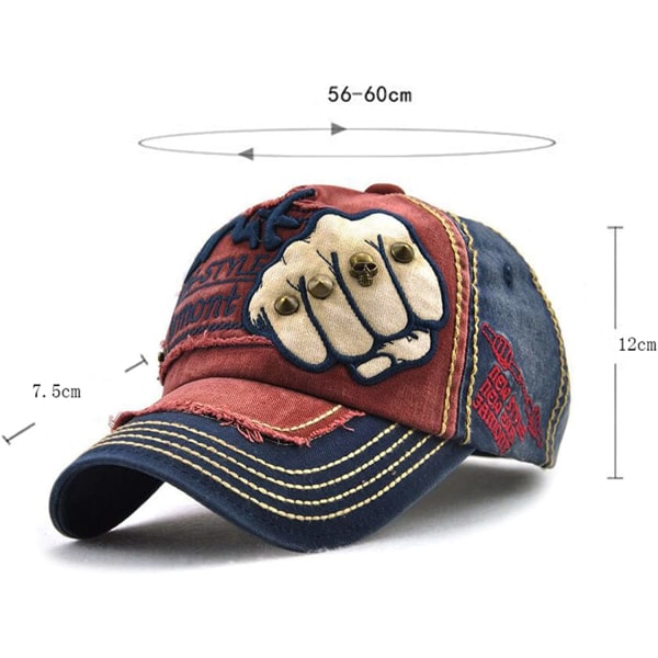 Unisex Vintage Outdoor Crest Baseball Cap Sports Cap Snapback Tr