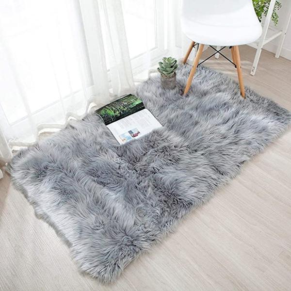 Fleece tæppe uld tæppe imitation fleece tæppe fluffy blød lang