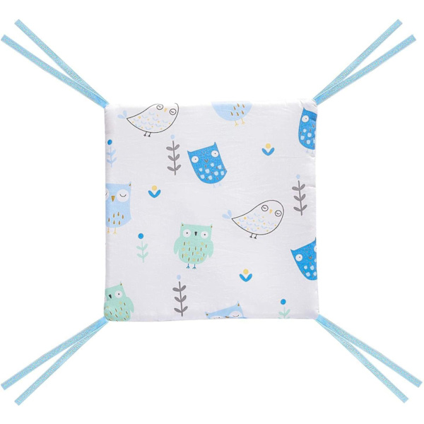 6 stk Sengkant Nest Hodebeskyttelse Baby Seng Bumper 30x30cm Baby