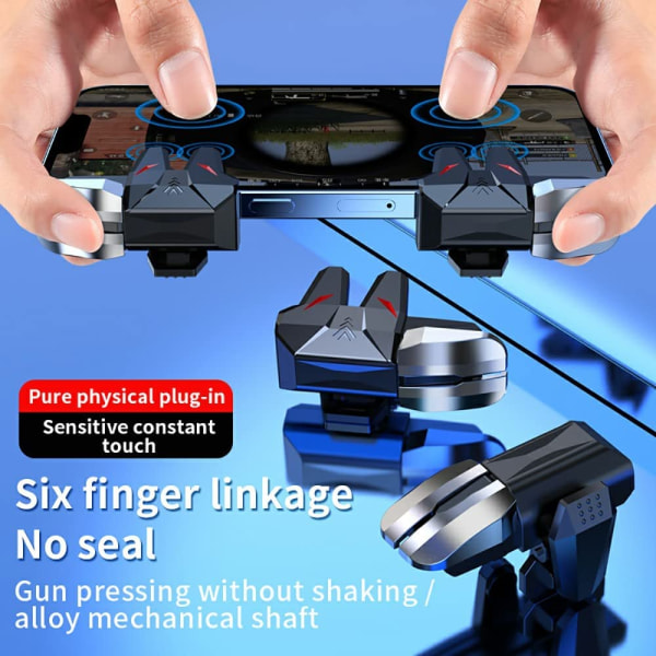 PUBG Mobile Trigger Controller 4 Triggers L1R1 L2R2 Gamepad for