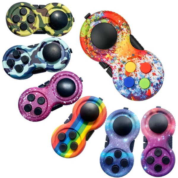 (Camouflage) Andre Have Dekorative Stykker Regnbue Fidget Pad Til