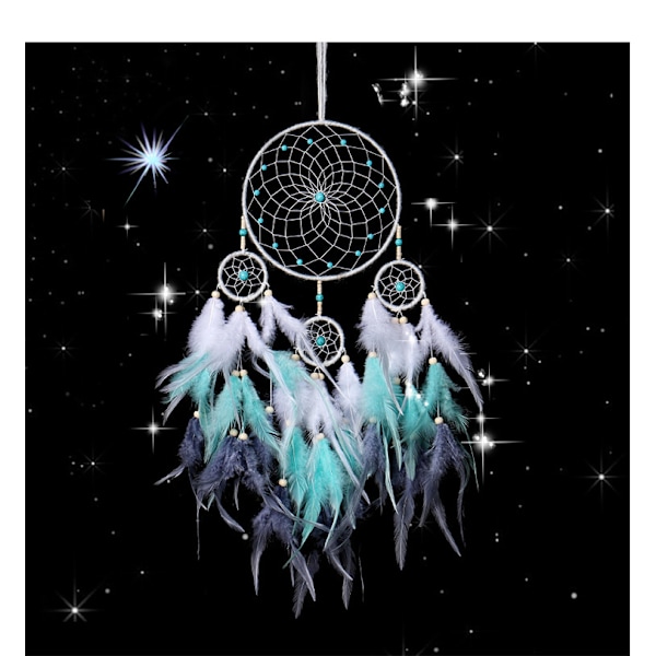 Pack Well Girl Soveværelse Vægindretning Dreamcatcher Lampe