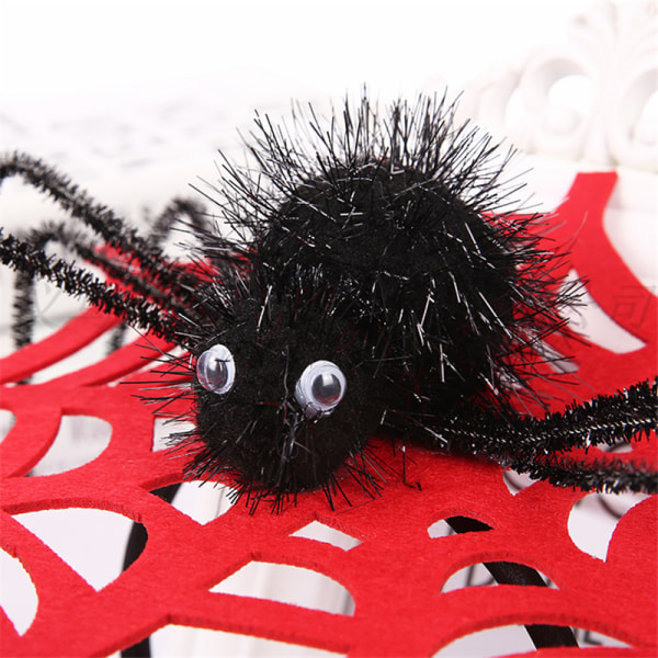 3 Halloween Hämähäkkiverkko-hiusasusteet Naamiaisjuhlaesitys Pr