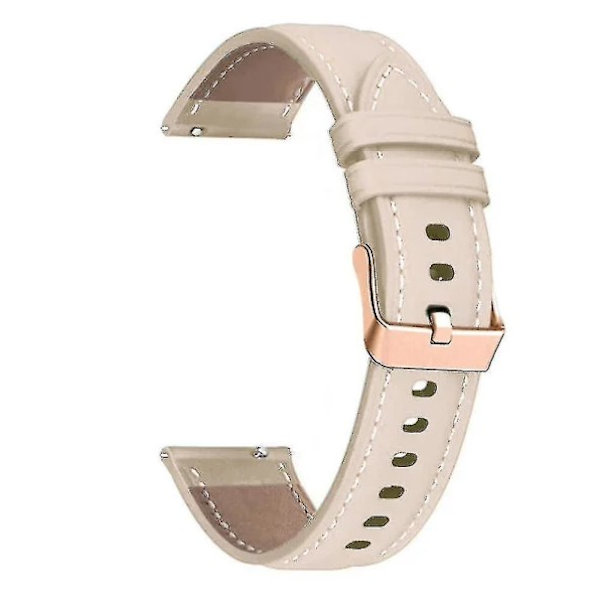 1 kpl aito hiilikuitunahkaranneke 20 mm Bu Apricot Rose Gold -kellolle Garmin Venu/sq/sq 2/2 Plus (kello ei sisälly)