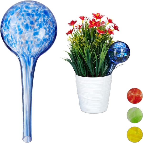 Vattenglober Set om 2, Växter och Blommor Vatten Dispenser, Av