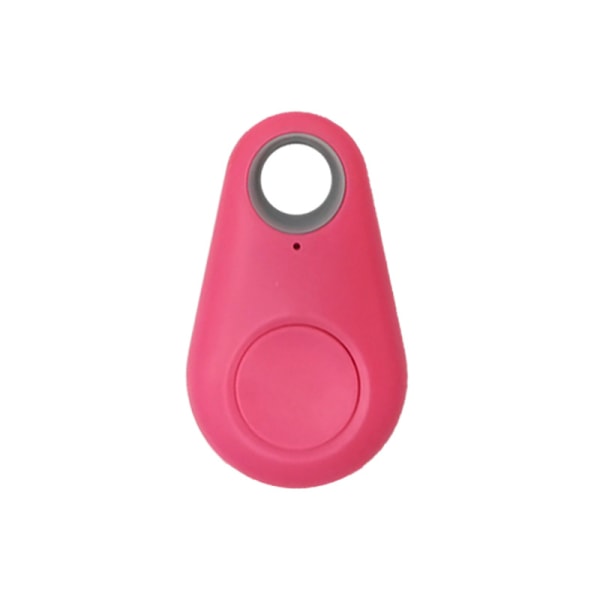2 stk (rosa farge) Mini Bluetooth Tracker Bag Lommeboknøkkel Pet Anti-L