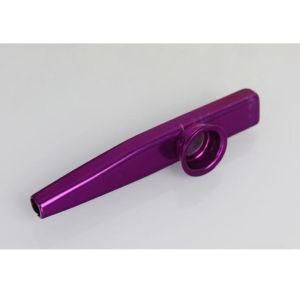 5 stk. Kazoo i flerfarget metall - Musikkleker for barn