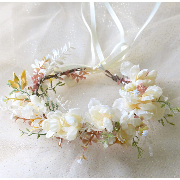 Kronekrans Blomsterhårbånd Hårkrans Blomsterkrans Blomsterkrans
