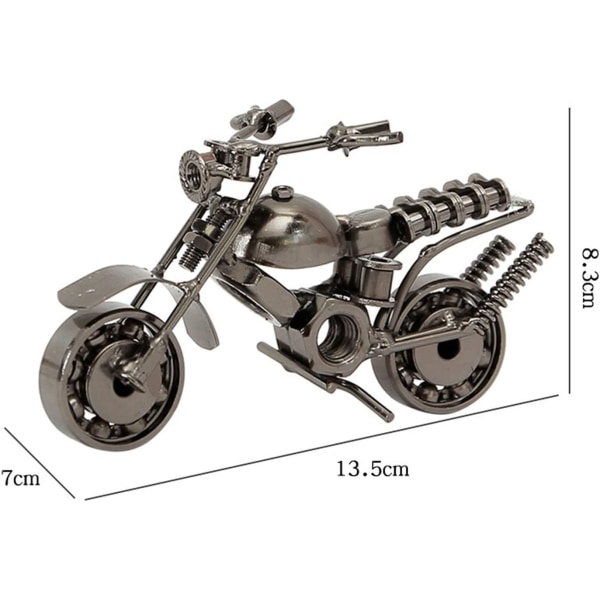 Motorcykelmodell, Iron Motorcycle Model, Retro Creative Iron