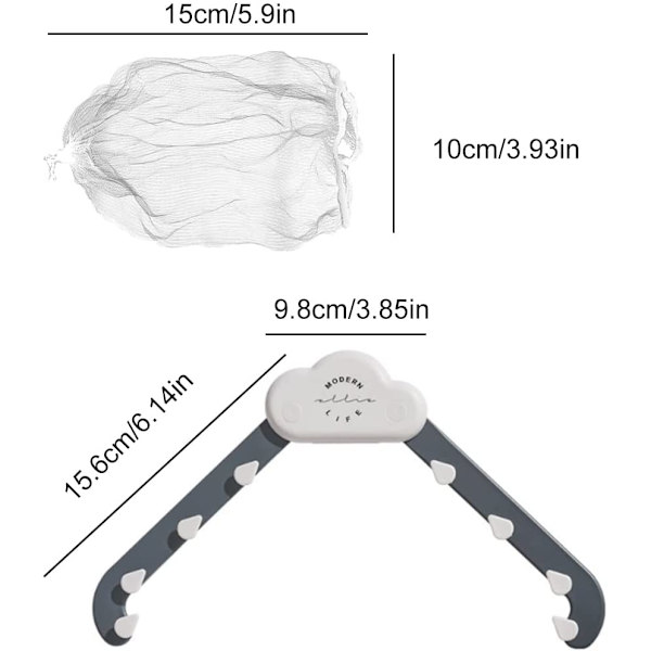 51 st triangulär sil, diskbänk sil, kökssilhållare kit