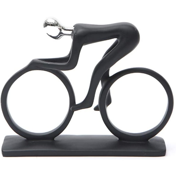 Harpiks cyklist skulptur, cyklist skulptur, cyklist skulptur