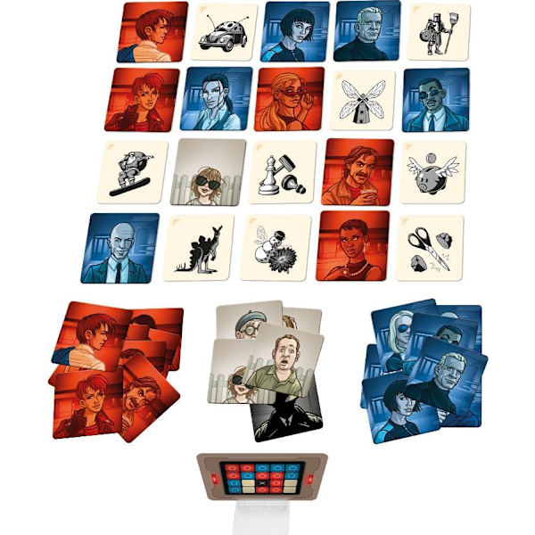 Codenames Party Lautapeli (keltainen)