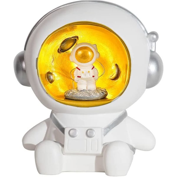 Sød vinyl astronaut sparegris ubrydelig sparegris legetøjsdrenge