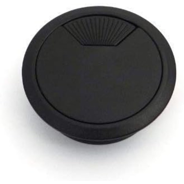 5 x Kabelgennemføring Sort Kabelgennemføring Diameter 60 mm