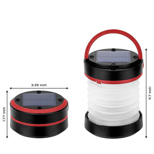 Camping Lanterns - Solar Powered Or Usb Rechargeable Emergency L