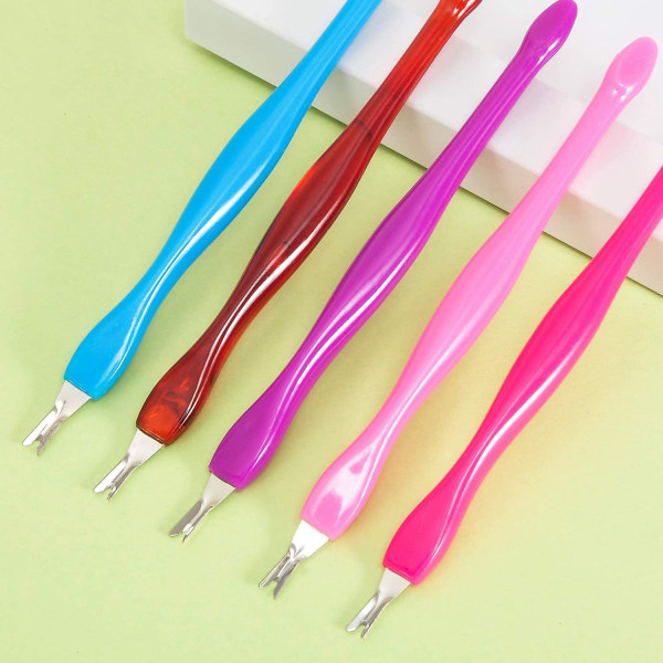 12 Pieces Nail Cuticle Remover Trimmer Pusher Manikyyri Kuollut iho