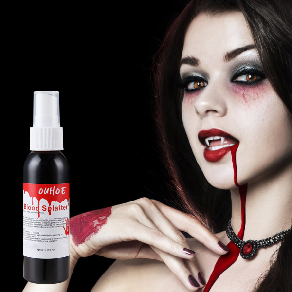 Halloween plasma spray vampyr zombie blod makeup rekvisitter atmosfære