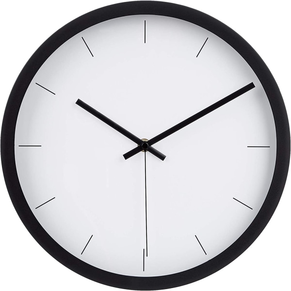 Black - Modern Wall Clock, 305cm