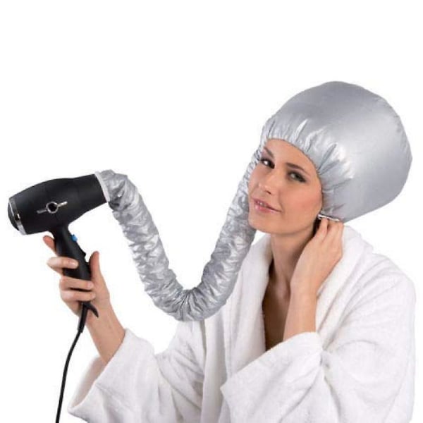 Portable Soft Hair Drying Cap Bonnet Hood Hat Blow Dryer Att