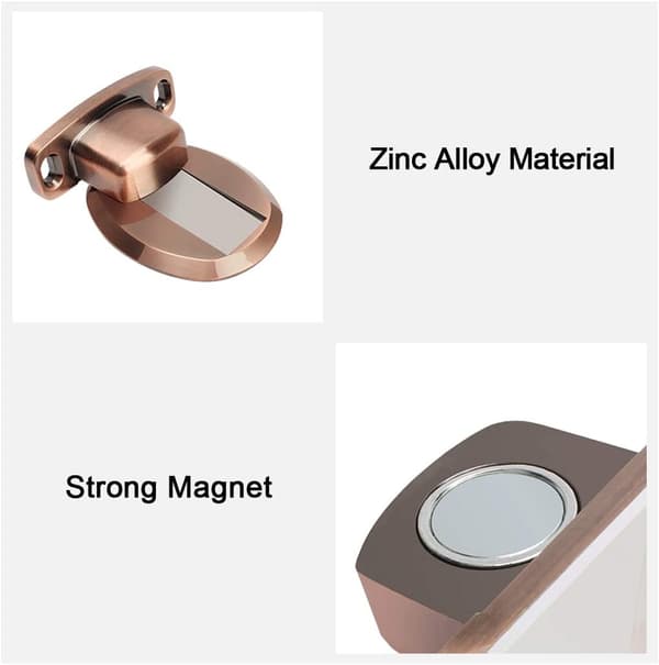 Stærk magnetisk metal dørstopper Heavy Duty dørstopper med