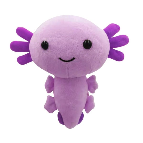 Lilla Salamander dukke plyslegetøj Axolotl dukke sekskantet dino